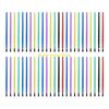 W89C 50 Pcs Paint Brushes Set Watercolor Paint Brushes Small Acrylic Brush Set