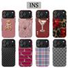 Clmj Retro Bloom Sparks Phone Case For IPhone 17 17e 16e 16 15 14 13 12 11 X XS XR 7 8 Air Pro Max Plus Double-layer Back Cover
