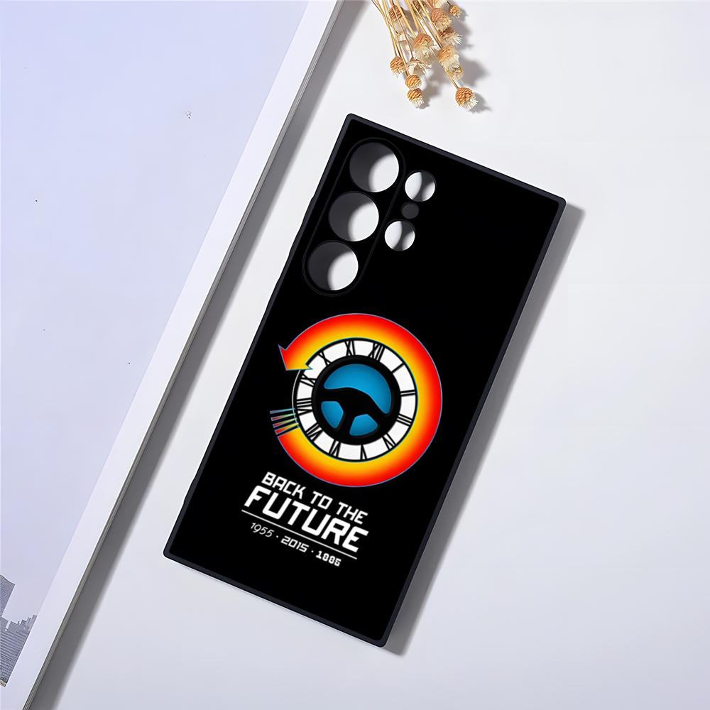 Back To The Future Phone Case For Samsung S24 Ultra S25 S23 Fe S22 S20 S21 Plus A16 A54 A34 A24 A53 A16 Cover