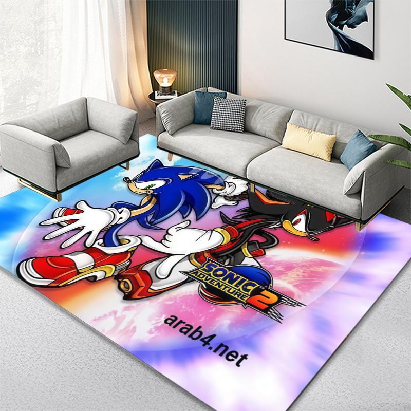 Hedgehog Cartoon Carpet Rug for Living Room Bedroom Home Sofa Decoration,Kids play Non-slip Floor Mat