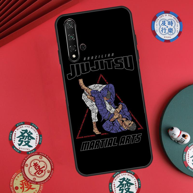 Judo Jiu Jitsu BJJ Brazilian For Huawei Nova Y73 Y72 Y61 Y91 Y90 Y70 Y60 12s 12i 11i 8i 9 10 SE P60 Pro P30 P40 Lite Case