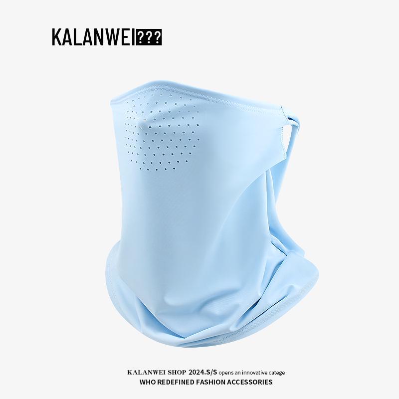 Unisex UV-Schutz Nackengamasche: Modische Sommer-Sonnenmaske zum Radfahren und für Outdoor-Aktivitäten