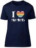 Pride Rainbow Heart Unisexs TShirt I Love My Mums LGBTQ Ladies Gift Tee