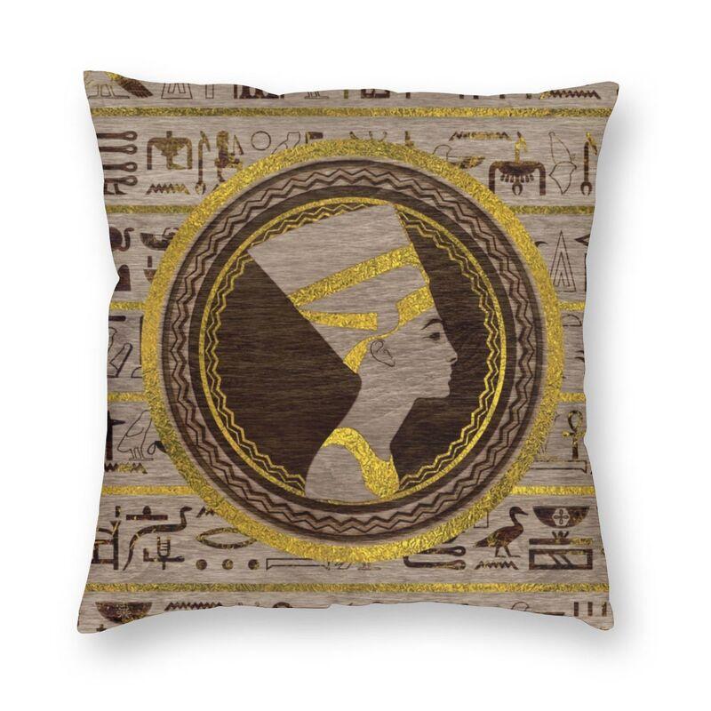 Sofa Car Home Decor Harajuku Pillowcase Ancient Egypt  Printing Hieroglyphs Cushion Cover