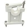 Marine Hardware Antenna Base Nylon Adjustable Bracket for Antenna Poles with Cable Clip for Yacht and Boat Installations
