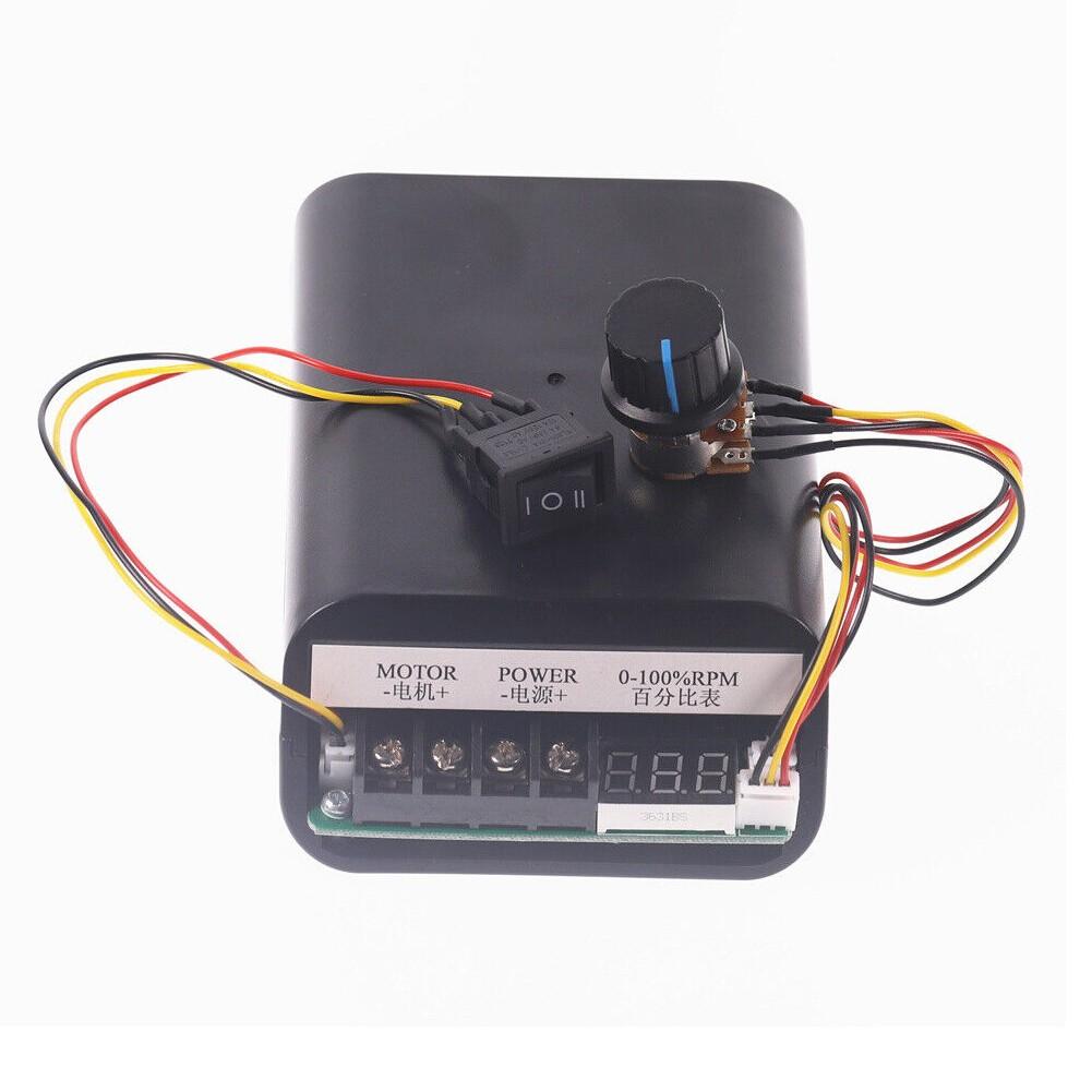 DC 10-55V MAX 60A PWM Motor Speed Controller 0~  Adjustable Drive Switch