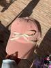 Butterfly Knot Denim Baseball Cap With Sun Protection For Casual Women