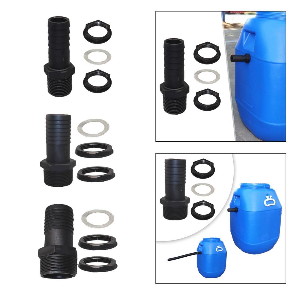 Barrel duct, rain barrel hose nozzle, overflow of barrel base seal tank, IBC