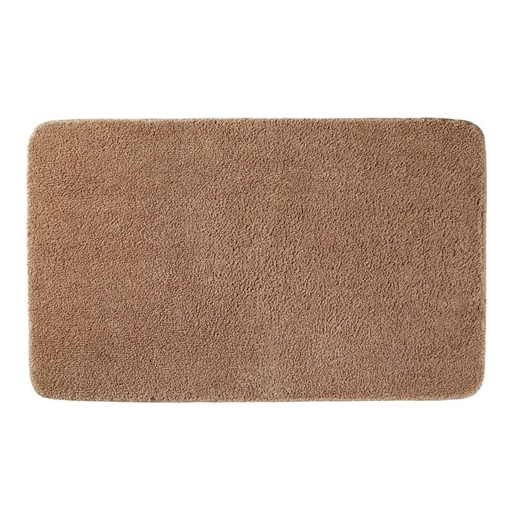 Fleece Engraving Bathroom Thickening Mat Bath Non-slip Carpets In Wash Basin Bathtub Side Floor Rug Shower Room Doormat Memory Foam 3D Pad
