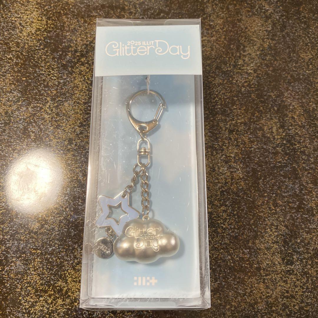 

[Б/У] ILLIT GLLITER DAY Брелок Концерт в Сеуле Фан-встреча Товары