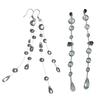 Minimalist Waterdrop Earrings for Women Titaniums Steel Teardrop Shaped Ear Studs for Sensitive Skin Elegant Jewelry
