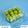 Clear Plastic Disposable Fruit Box with Lid for Strawberries