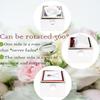 Acrylic Jewelry Box Romance Valentines Gift with Sturdy Designs for Travel Use