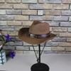 Tibetan hot-selling summer men's and women's versatile western denim straw hat sunshade sunscreen hat new big-brimmed top hat