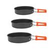 Nonstick Frying Pan Portable Quick Heating Skillets for Hiking Picnic Fishing