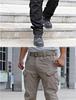 IX7 Men's Camouflage Tactical Pants - Elastic, Wear-Resistant, Soft Shell, Outdoor, Loose Fit for Spring & Autumn