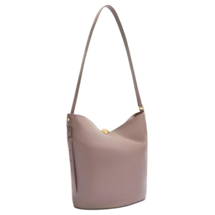Furla Calfskin Bucket Bag, Shoulder Bag Small Women's Light Purple WB01691-BX3168-MA200