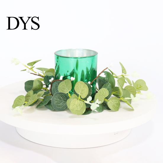 Garland Decor Wreath Handmade Realistic Plastic Vivid Holiday Festive Touch for Home
