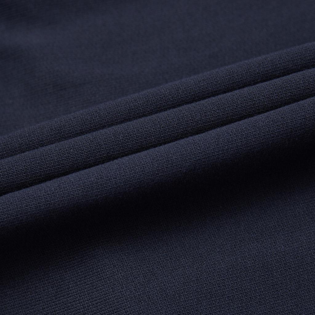 Emporio Armani Ss24 Logo Pattern Embroidered Hooded Long Sleeve Sweatshirt Men Sweatshirt Navy 3D1MDW-1JWPZ-0950