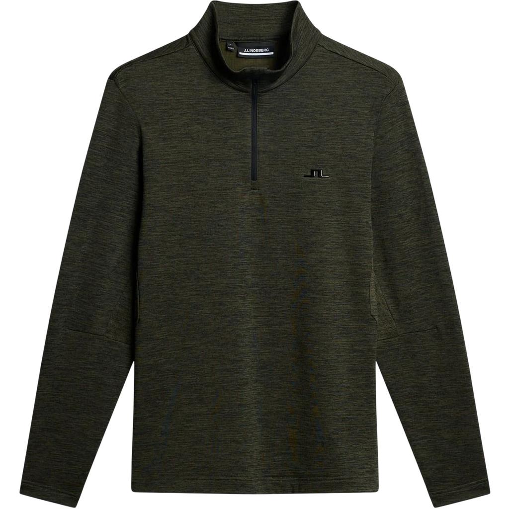 J.Lindeberg Mens Destry Zip Neck Sweatshirt