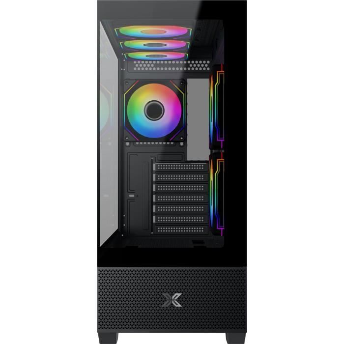 Boîtier PC - XIGMATEK - Alphard - Moyen tour - E-ATX - Verre trempé - ARGB - Noir