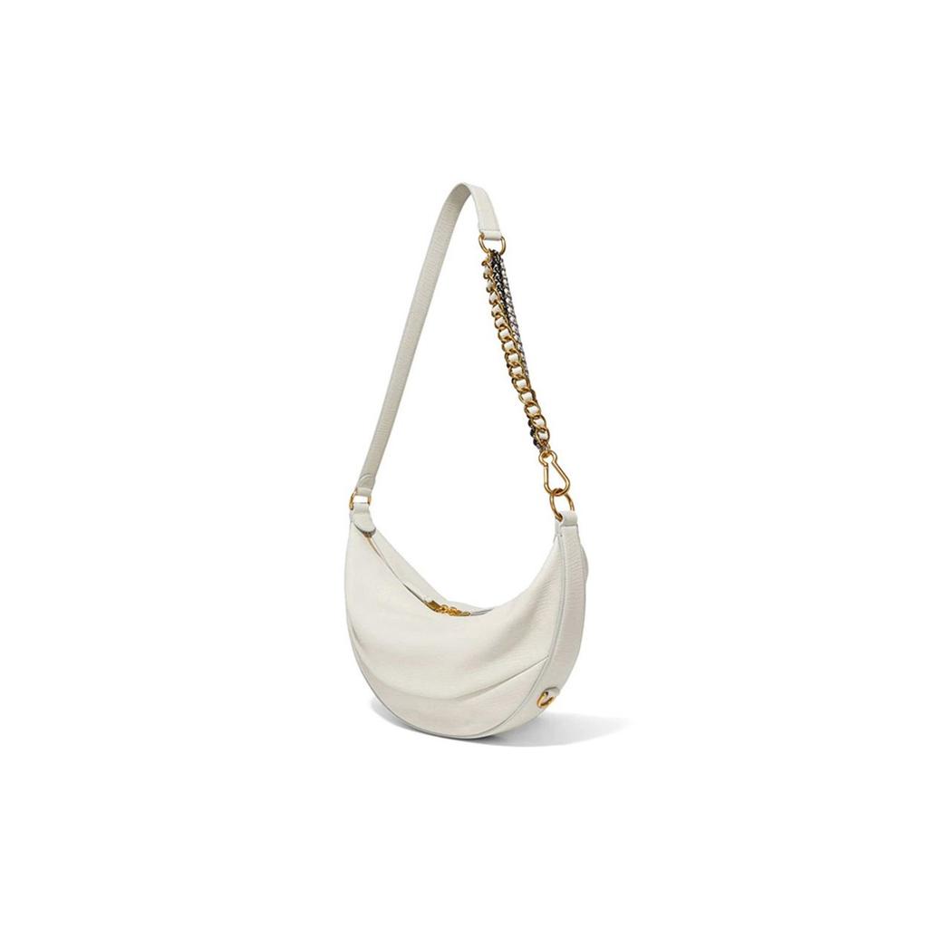 Marc Jacobs Moon Bag Chain Leather Shoulder Crossbody Medium Women bags White M0016233-276