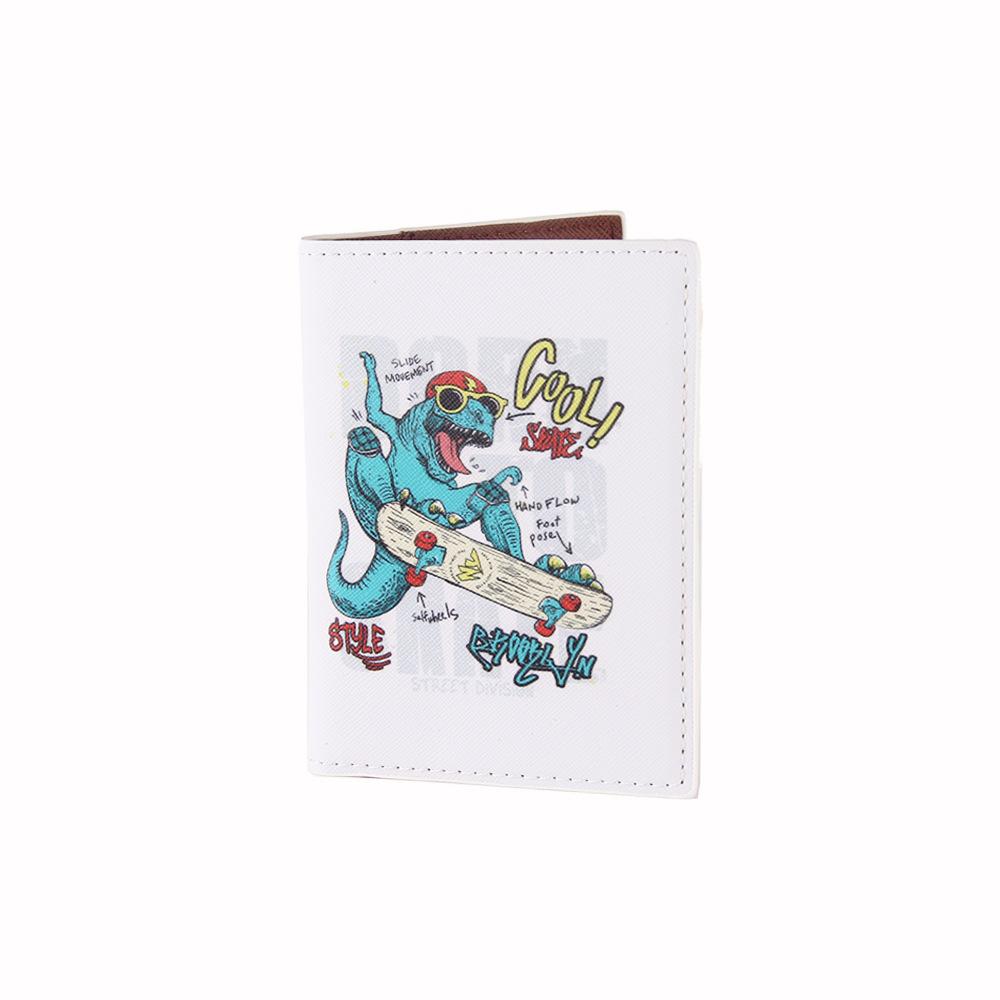 Little Dinosaur Travel Waterproof Passport Bag HZB Student ID Holder