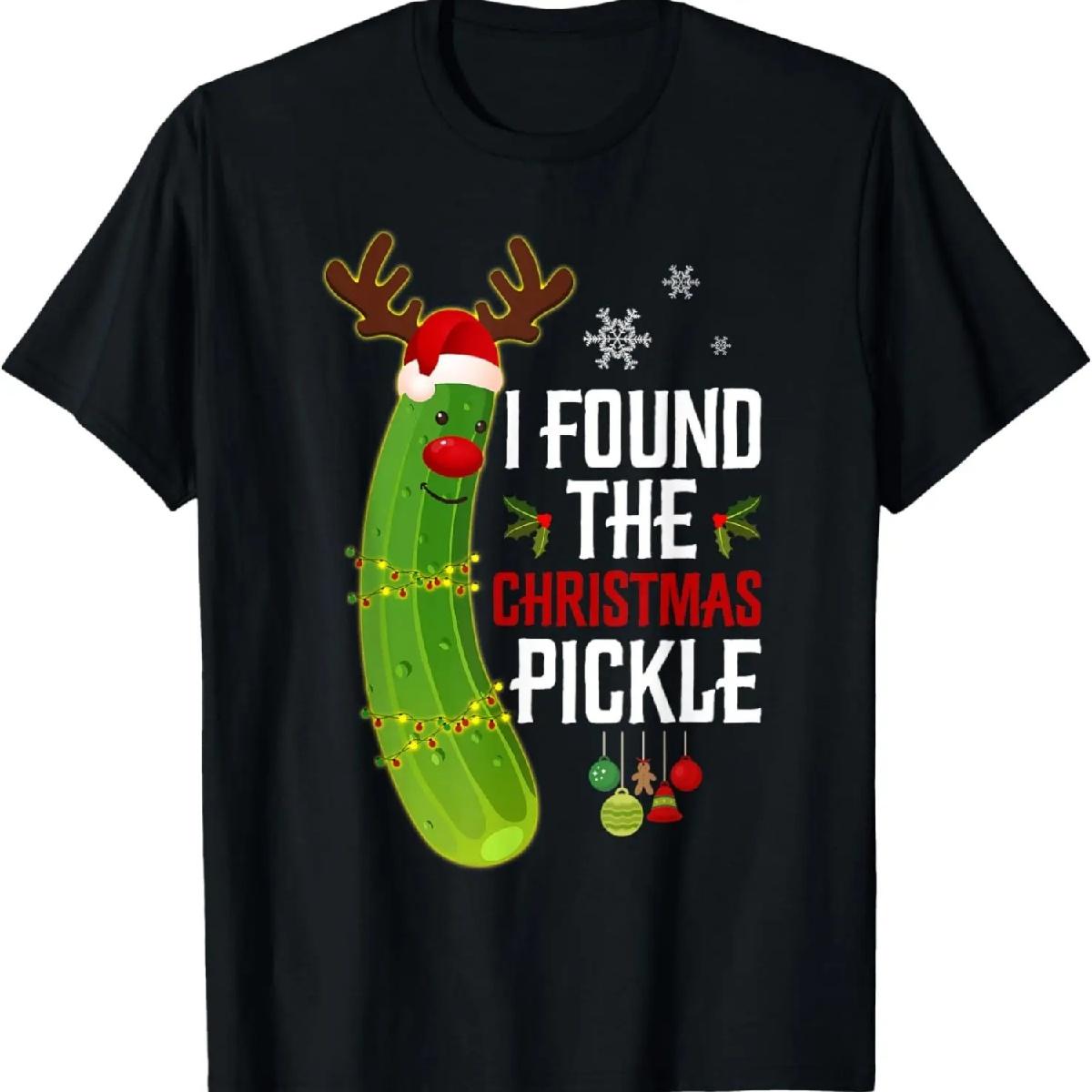 I Found The Christmas Pickle T-Shirt S