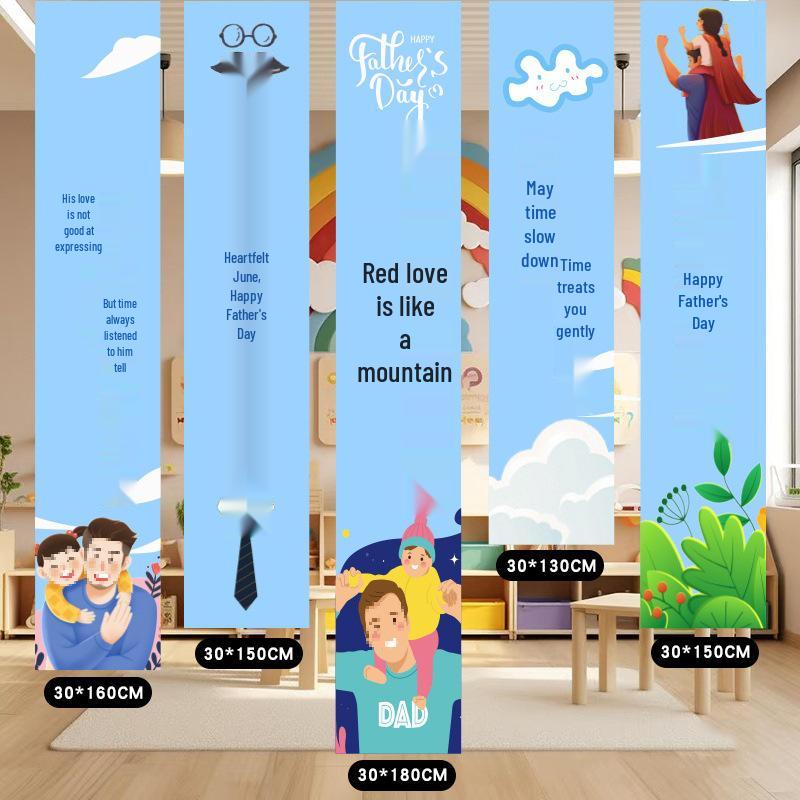 Father's Day Banner for School, Mall, or Store Decoration