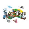 Minecraft Minifigure Set: Block Mechanism, Cave Light, Treehouse, Warhorse, Ocelot, Village Windmill Town