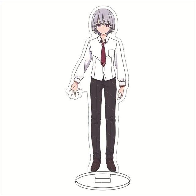 Anime Lügner Lügner LÜGNER·LÜGNER Figur Acryl Stand Modell Spielzeug Himeji Shirayuki Saionji Sarasa Schreibtisch Dekor Sammeln Fans Freund Geschenke