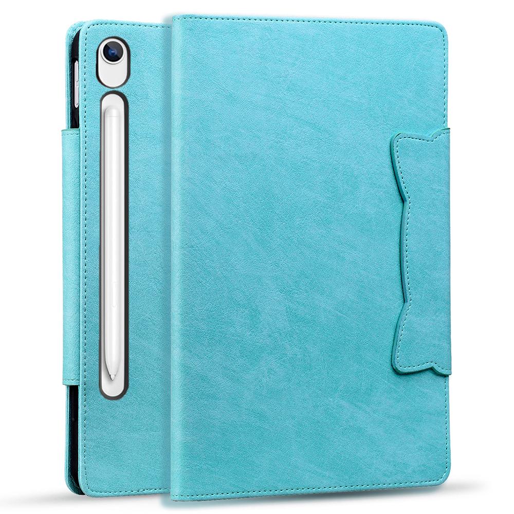 Tablet Case For Samsung Galaxy Tab S10 Lite / Tab S10 FE / Tab S9 FE Cat Buckle Closure Leather Protective Stand Cover