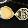 Hand Painted Enamel Enamel Jewelry Box Creative Design Metal Crown Design Trinket Box Luxury Style Collectible Box