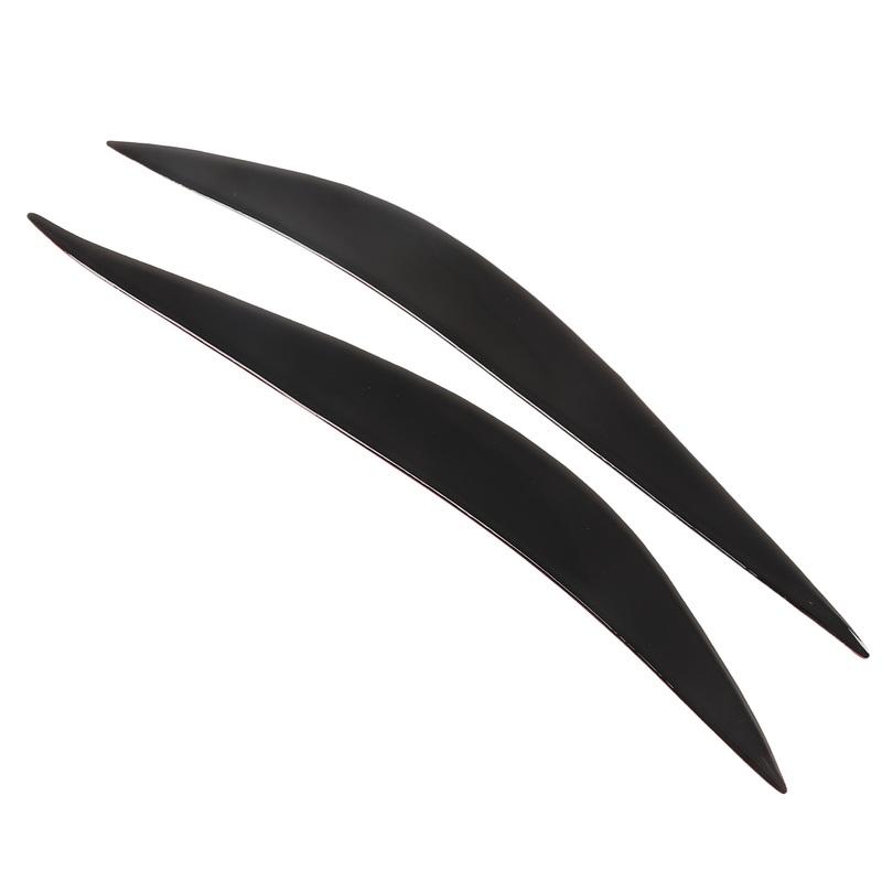 Headlight Eyebrow Trim Headlamp Eyelid Sticker Smooth Stylish Exterior Decor Antiscratch for 4 Series F32 F33 F36 2012-