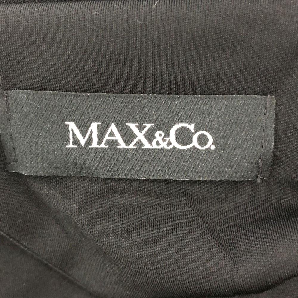MAX&CO Long sleeve Zip hoodie M black Women Used