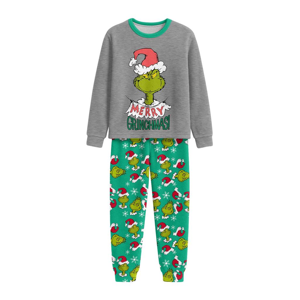 Passende Familiensets mit Weihnachtsmotiven, Langarmshirts und Hosen