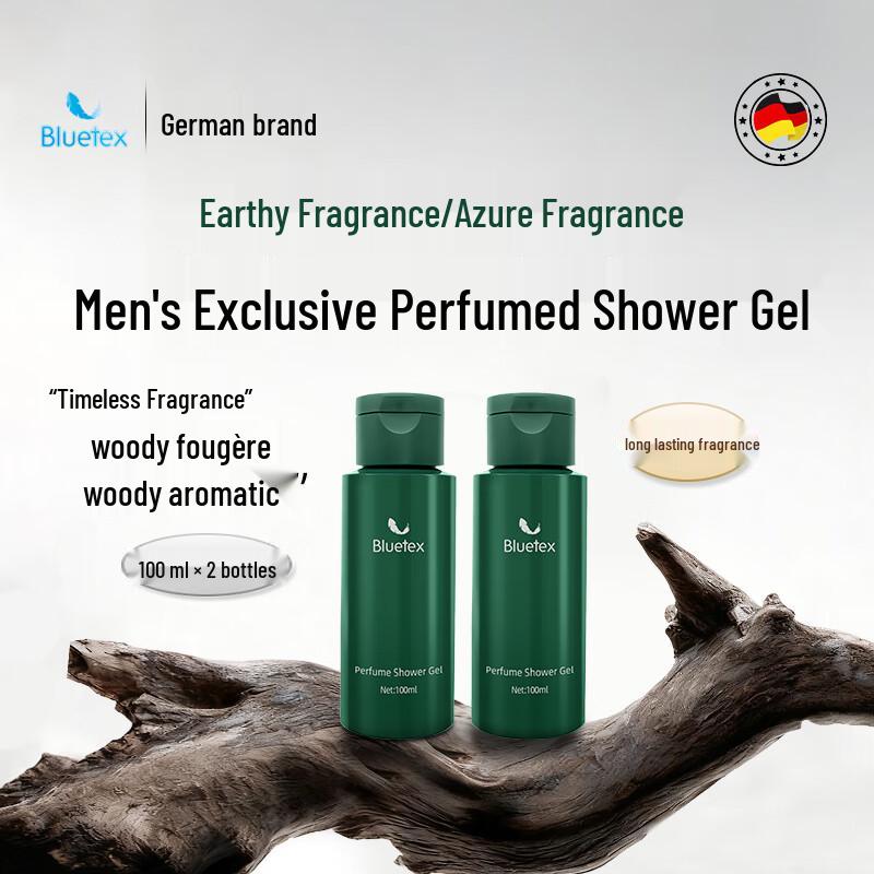 Bluetex Men's Perfumed Shower Gel