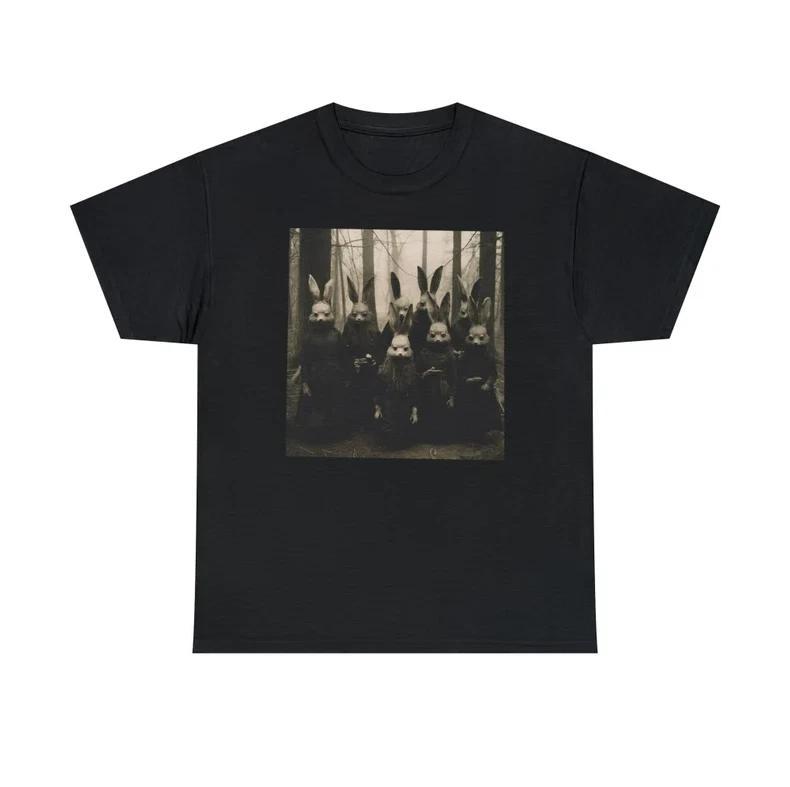 Rabbit Cult of the Forest Shirt , Halloween Shirt 3XL