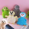 Soft Dog Teeth Grinding Toy Interactive Noise Making Toy Creative Pet Plush Toy  Anxiety Relief