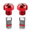 2pcs Universal M10 Motorcycle Mirror Hole Plug Screw Bolts For Triumph Bonneville Triumph Street Triple 675 Motorcycle Mirror