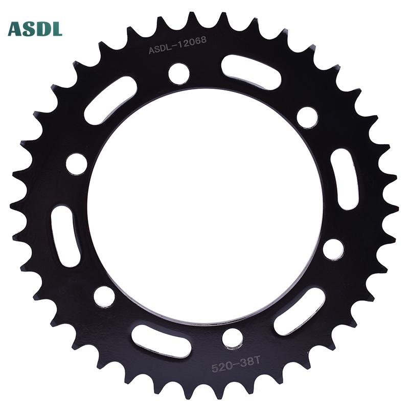 520 14T 38T Motorcycle Front Rear Sprocket Cam Staring Wheel For HONDA CBR250 CBR250R CBR250RA CBR 250 2011-13 520-14T 520-38T