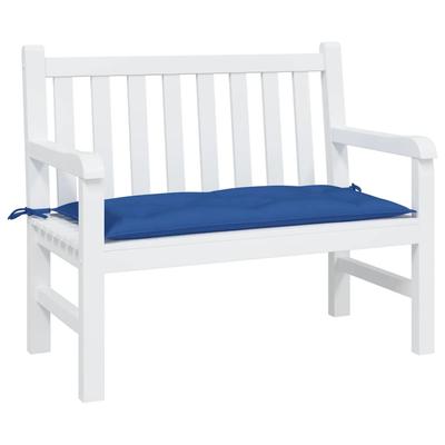 Vidaxl Garden Bench Cushion, Blue, 100X50X7 Cm, Fabric