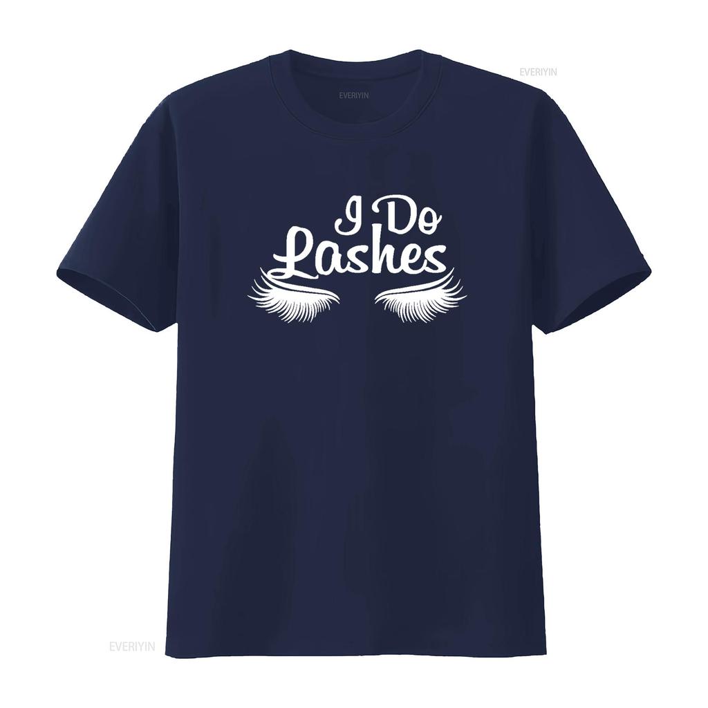 I Do Lashes Makeup Beauty T shirt vintage Washed Soft Casual Breathable streetwear Stylish Top For Everyday Wear Slightly homme