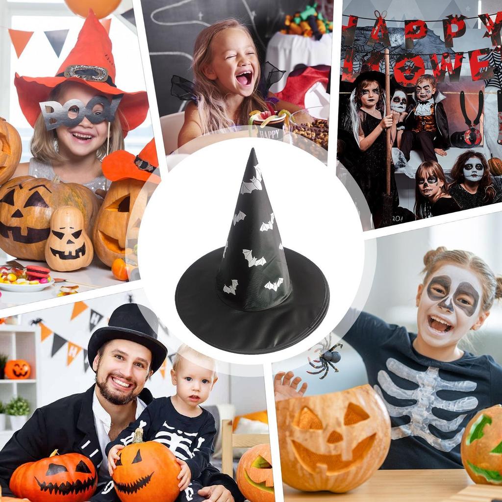 Witch Hat Hanger Witch Hat Halloween Hanger Decorations Seasonal Decor Masquerade Head Wear For Indoor Outdoor Yard Balcony