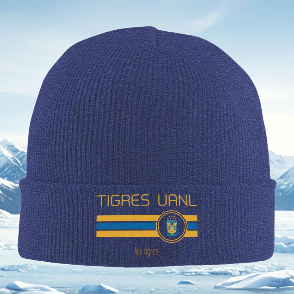 

Tigres logo and stripes design Men Women Unisex Knitted Hat Beanie Pullover Cap Winter Thermal Warm Christmas Outdoor Cycling Hi