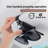 Clip per occhiali da sole per parasole auto, supporto porta occhiali da sole per Volvo Xc60 Xc90 V40 V60 S60 V50 V90 S80 C40 XC40 V70 XC70 C30 EX90 C70