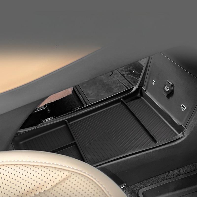 Per Geely Starray EM-i 2025 Portaoggetti Bracciolo Vassoio di Stoccaggio Stratificato Organizer Inferiore Console Centrale Accessori per l'Ordine Interno