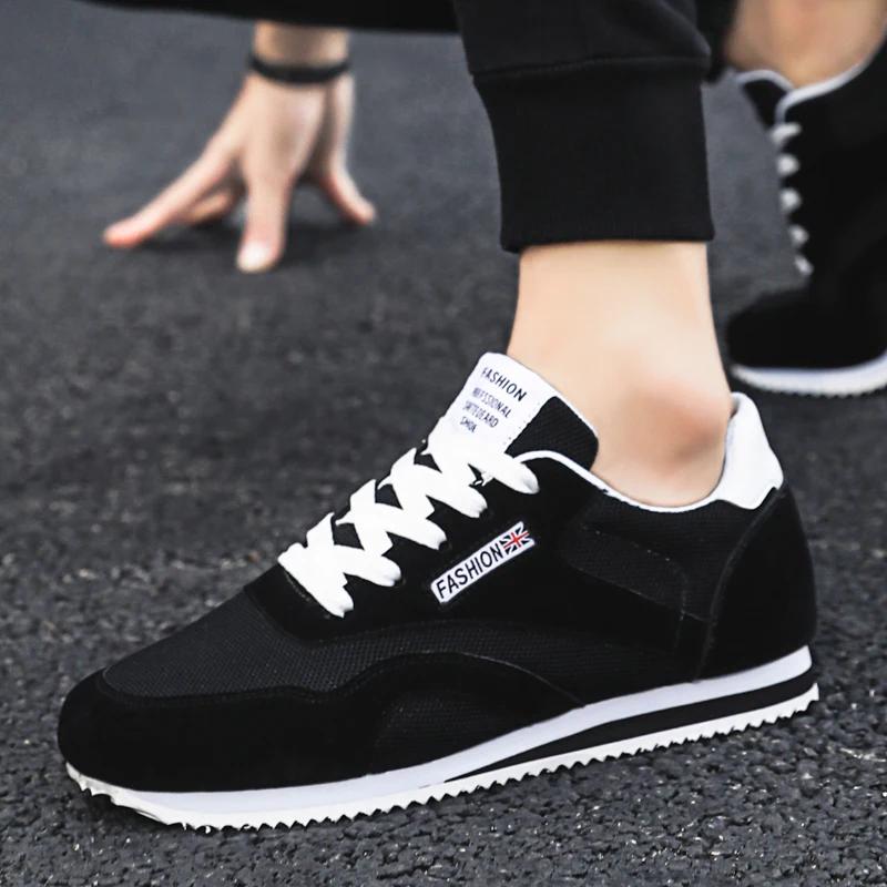 Men's Shoes 2025 Sports Anti Slip Vulcanized Shoes Tenis Masculino Anti Slip Vibration Comfortable Walking Luxury Running Shoes