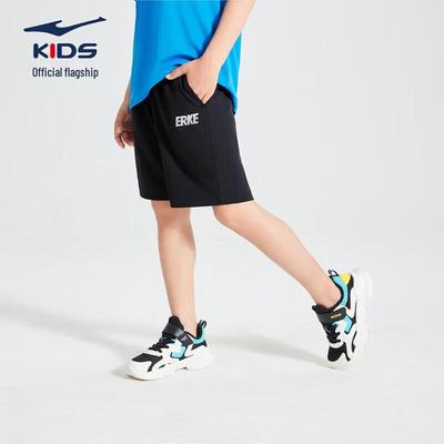 ERKE Kids' Unisex Breathable Sports Shorts
