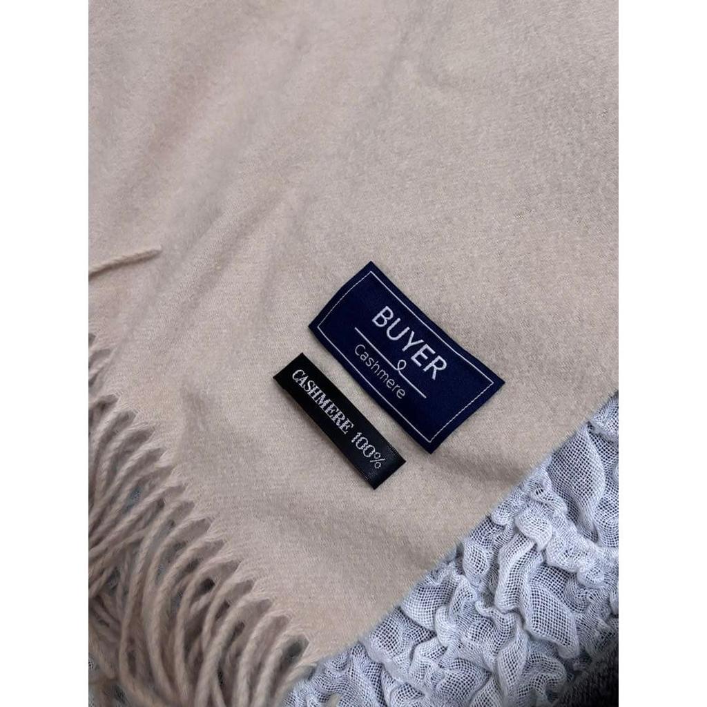 Used BUYER 100% Cashmere Beige Scarf